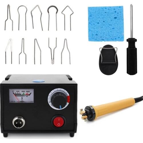 110V/220V Adjustable Temperature Wood Burner Pyrography Pen Burning Machine Gourd Crafts Tool Set With Welding Wire Pyrography