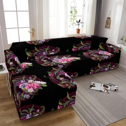 Geometric Elastic Sofa Covers Abstract Stretch Sofa Slip cover for Living Room Modern Couch Cover Chair Protector 1/2/3/4 Seater