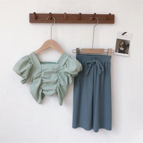 Toddler Girl Clothing Sets Fashion Korean Short Sleeve T-shirt Pants Kids Clothes 2 3 4 5 6 Years Child Suits Baby Girl 2pcs