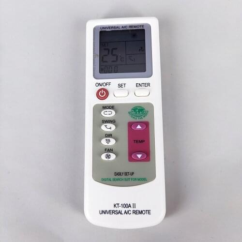 KT-100A II New Remote Control Universal Air Conditioner