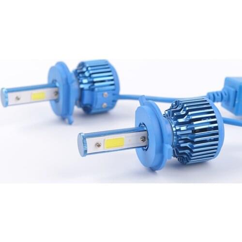 LDDCZENGHUITEC LED auto Headlight Headlamp 360 degree fix COB Conversion kit 3000lm 6000k H1 H3 H7 H11 H4 9005 9006 880 881 H13