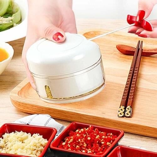 Multifunction High Quality Manual Meat Grinder Chopper New High Speedy Design Vegetable Fruit Twist Shredder Garlic Cutter