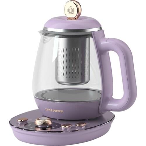 220V 1000w 0.8L Health care pot Electric kettle Multifunction Tea maker Borosilicate glass with filter 6gears Timing insulation