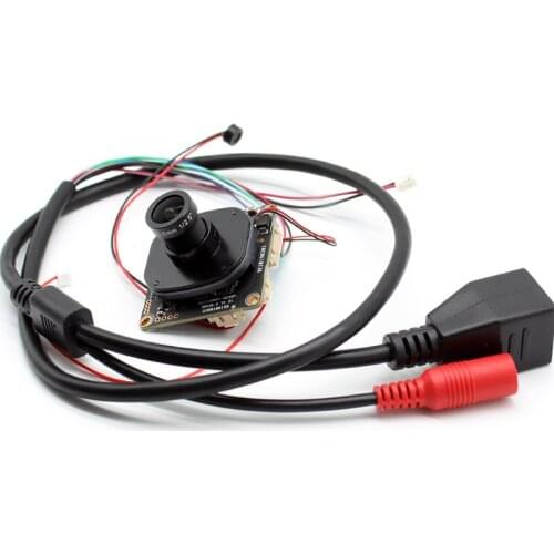 HD 3mp 4mp CCTV IP Camera Module Network Security IPC board CMOS H.265 XMeye ONVIF with Audio mic IP cable lens IRCUT