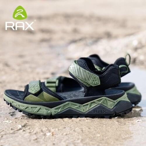 RAX Brand Hiking Mens Sports Sandals Summer Outdoor Beach Men Trekking Water Shoes Women Upstream Shoes Fishing Quick Aqua Shoes