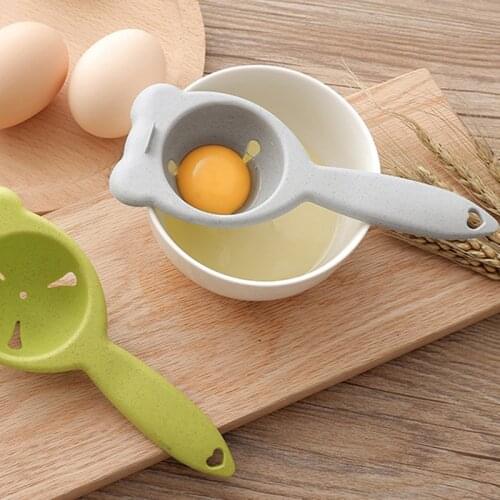 Egg White Filter Separating Divider Egg Splitter Dispenser Gadget Plastic Chef Lunch Bake Dining Cake Kitchen Cook Cake Tool