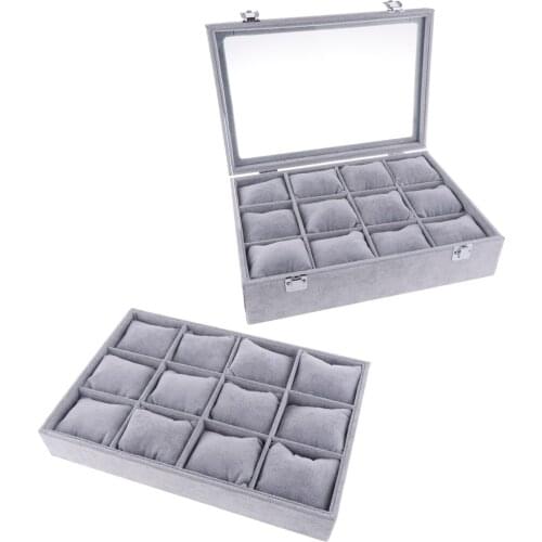 12 Slots Cushion Showcase Display Home Organization for Bangle Cuff Bracelet