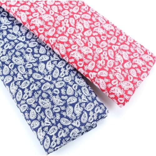 D30 SMTA 50*160cm Cotton Fabric The Cloth Patchwork Fabrics By The Meter Clothing Patchwork Accessories Floral Cotton