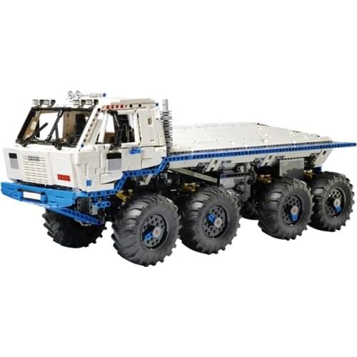 MOC Building Block C278 High-Tech Car Tatra T813 8x8 PROFA Motor Function Compatible Model Toys DIY Children Best Birthday Gifts