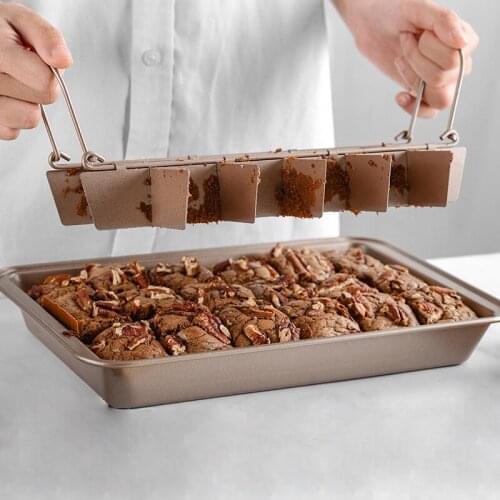 Fixed Bottom Brownie Bakeware Square Non-stick Cake Mold Thickening Baking Tool Set