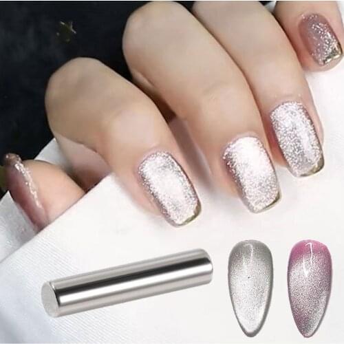 1pcs Magic Magnetic Nail Stick Metal 3D Effect Strong Magnet Cat Eye UV Gel Polish Manicure Pen Tools for Nail Art Decorations