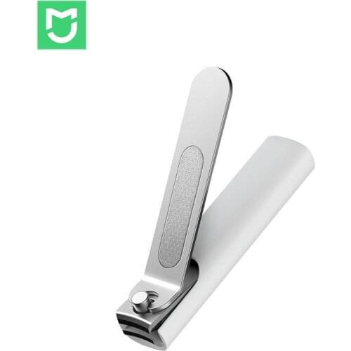 Xiaomi Mijia Stainless Steel Nail Clippers With Anti-splash cover Trimmer Pedicure Care Nail Clippers Professional File