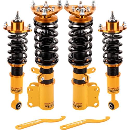 4pcs Coilovers Coils Kit for Mitsubishi Lancer CY2A 2008-2015 Adjustable Damper