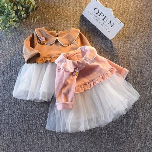 2018 new spring autumn/winter/summer Girls Kids Boys Mesh Dress comfortable cute baby Clothes Children Clothing