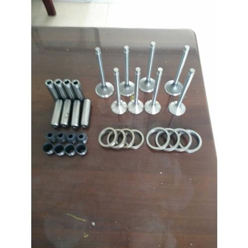 Original inlet and exhaust value,valve seat,valve guide,valve seals for K4102D K4102ZD K4102P/C/ZP/ZC weifang diesel engine