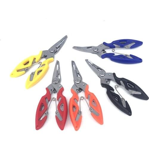 Split Ring fly Line Wire multi Tool Control Fisherman Fish Plier lure bait Cutter Opener tackle Braid scissor angle hook remover