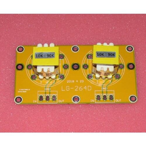 Luge PT-17 10K: 90K 10Hz ~ 38KHz -3.2DB permalloy audio transformer, balanced and unbalanced conversion