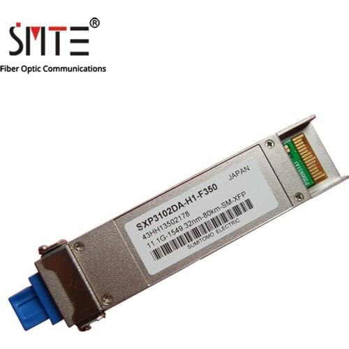 SUMITOMO SXP3102DA-H1-F350 11.1G-1549.32NM-80KM-SM-XFP Fiber Optical Module
