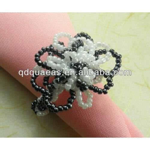 Decoration wedding napkin ring and clear acrylic napkin holder