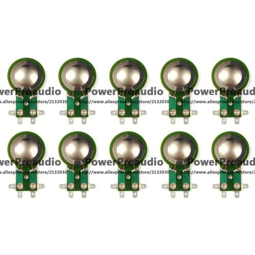 10pcs Foster/Fostex Titanium Dome Tweeter Diaphragm 4 ohm N30,025N08, 025H27, 025H30 Fostex,Foster N30,N08,H025N08 diaphragm
