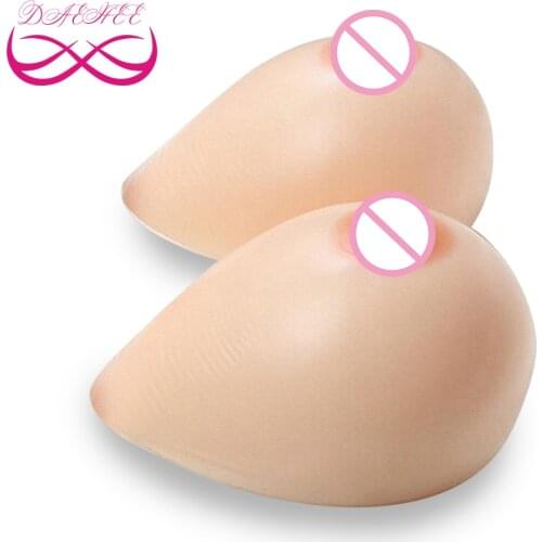 1600g/Pair Artificial Silicone Breast Forms Fake Breasts For Crossdresser Postoperative Drag Queen Transvestite Mastectomy