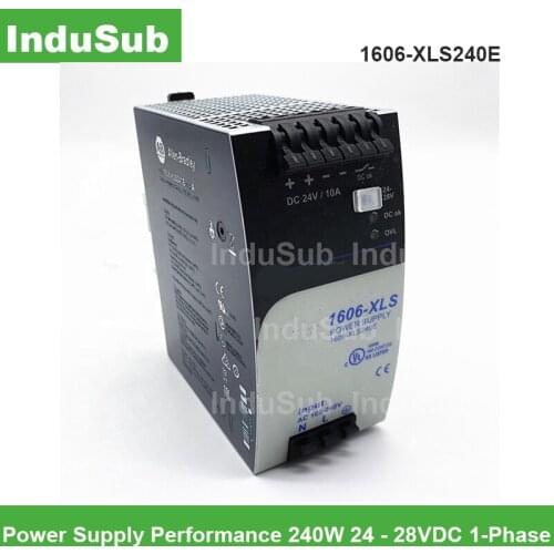 1606-XLS240E AB Ser A 100-240V-AC 24-28V-DC 1-Phase Power Supply D544264