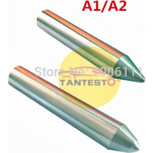 2PCS 100% Steel Common Rail Injector Valve Assembly Grinding Rod For BOSCCH 110 120, Common Rail Injector Grinding Tool