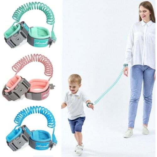 360 Toddler Baby Safety Harness Leash Kid Anti Lost Wrist Traction Rope Band