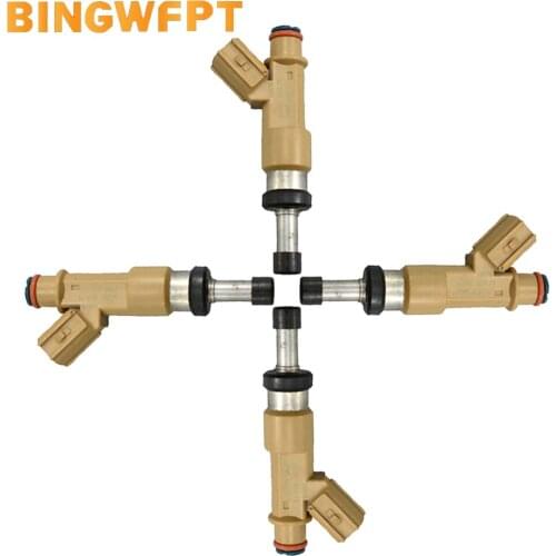 4x 23250-0C090 23209-0C090 fuel injector for Toyota tundra 02-14