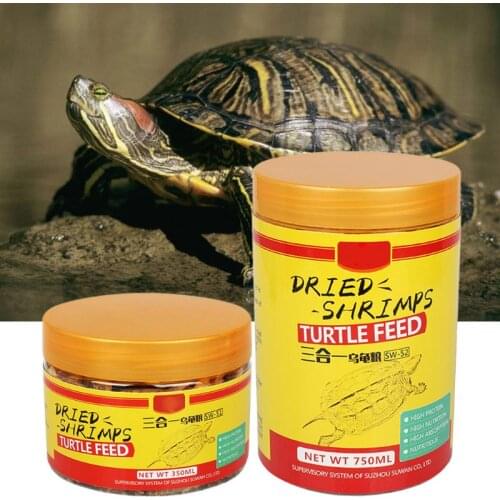 Tortoise Foods Freeze Dried Shrimp Fish Aquarium Turtle Healthy Nutrition Food Feeding Feeder Reptile Arowana Dried Food C42