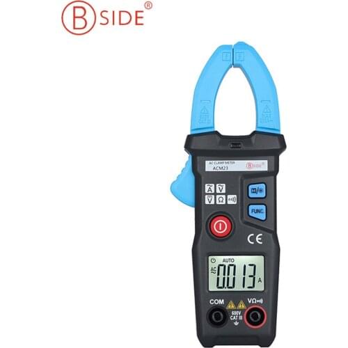 BSIDE ACM23 AC Digital Clamp Meter 6000 Counts Automatic Range Data Hold Voltage Resistance Current Tester