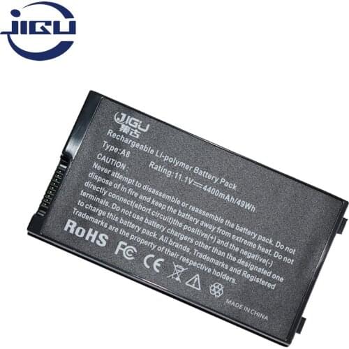 JIGU New Laptop Battery For ASUS A8 A8000 F8 A8Jn A8Jp A8Jr A8Jc A8Je A8Jm A8Sr A8Tc A8Tm A32-A8 6 Cells