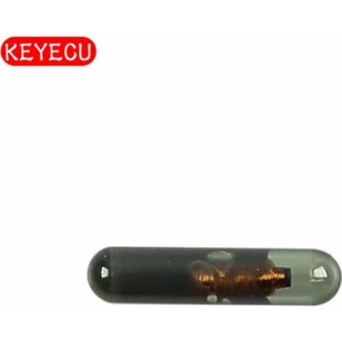 KEYECU 10PCS Car Key Chips, Blank Transponder Chip ID13 Chip Glass TP03