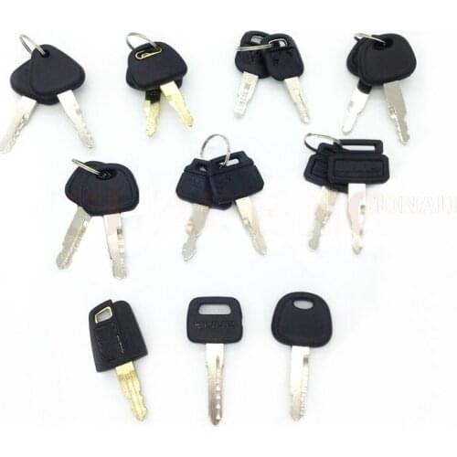 Excavator accessories Excavator ignition key Door key