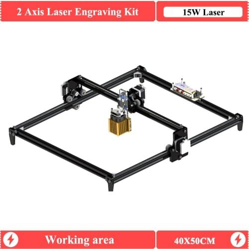 40*50CM DIY Laser Engraver 15W Laser Mini CNC Laser Engraving Machine