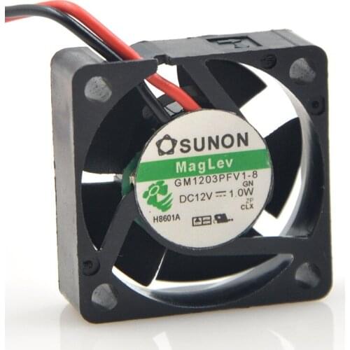 FOR SUNON 3cm 12V 1.0W GM1203PFV1-8 2-wire 3010 magnetic suspension cooling fan