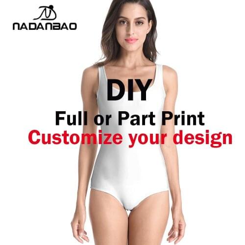 NADANBAO Summer DIY Customize 3d Printed One Piece Swimsuits Professional design custom swimsuit please contact us before buying
