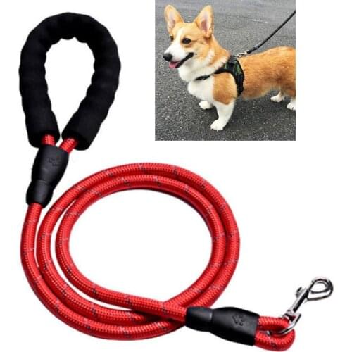 Nylon Harness Dog Leash Dog Accessories Reflective Szelki Dla Psa For Small Large Harnais Chien Tenacity Ropes Correa Perro