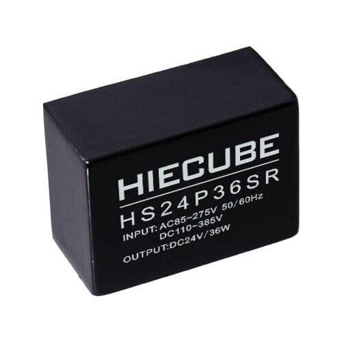 New 24V1.5A (5v15v24v) power module 220v to 24v acdc switching power supply HS24P36SR