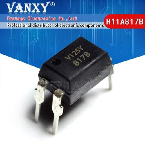 10pcs H11A817B DIP-4 H11A817 817B optocoupler