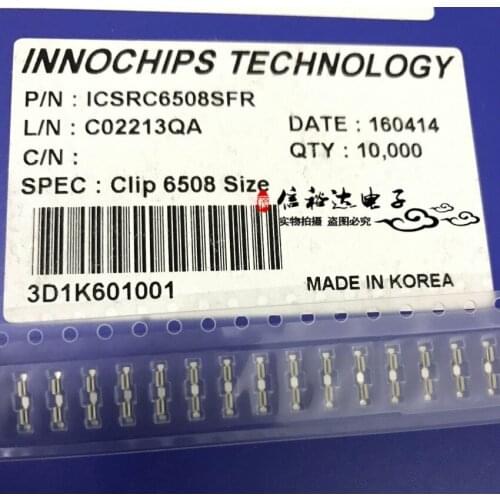 Original new 100% ICSRC6508SFR import mobile phone shield clip chip bracket clip connector 6.5MMx0.8x1.28
