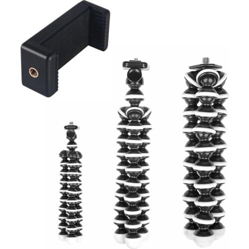 Portable Flexible Tripod Octopus Stand Gorilla Pod Mount For Gopro Hero 7 6 5 4 3 Action DSLR Phone Stand Nikon Canon Sony