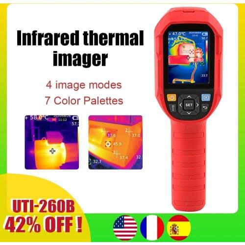 UNI-T UTi260B Industrial-grade Infrared Thermal Imager Electrical Maintain Automotive Inspection Pipeline Temperature Screening
