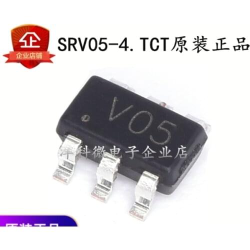 Mxy 10pcs/lot SRV05-4.TCT SOT23-6 SRV05 SOT Code: V05 SRV05-4 SOT-236 new original