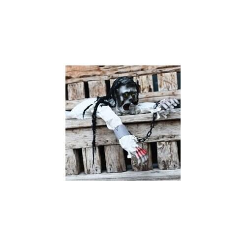 Bright Eyes Halloween Crawl Ghost Haunted House Grim Reaper Horror Props Home Door Bar Club Electric Halloween Decorations