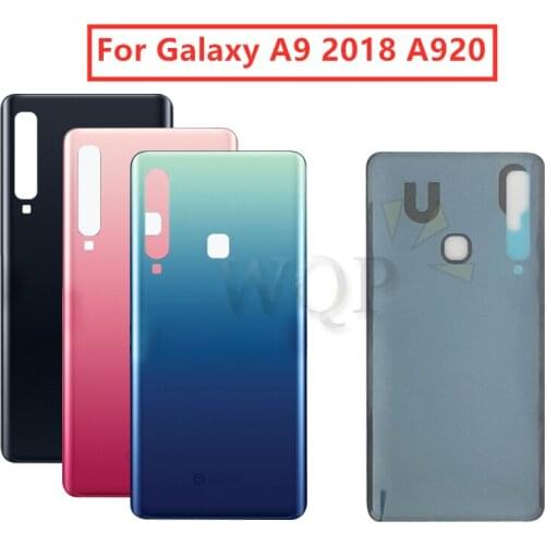 For Samsung Galaxy A9 2018 Battery Back Cover Rear Door Housing Side Key For Galaxy A920 Replacement Repair Spare Parts