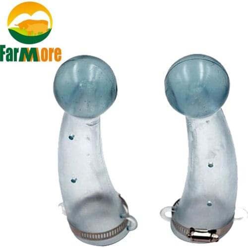 1 Pair Silicone Calf Horn Cover Anti Fighting Cow Cattle Proof Top Cover Protect Cover Farm livestock tool