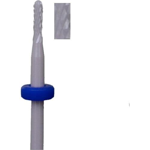 1pcs Pink Ceramic Nail Drill Bit - Round Bit - Medium