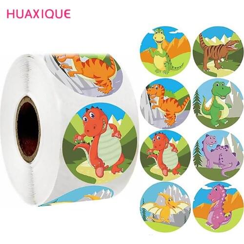 500PCS Stickers for Kids Cute Animal Dinosaur Children Reward Stickers Teacher Supplie for Classroom Potty Training Motivational