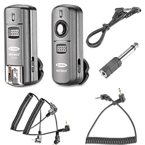 Neewer Wireless Flash Trigger and Remote Shutter For Canon Rebel T3 XS T4i T3i T2i Xsi EOS 1100D Mark IV 1D Mark III 5D Mark III